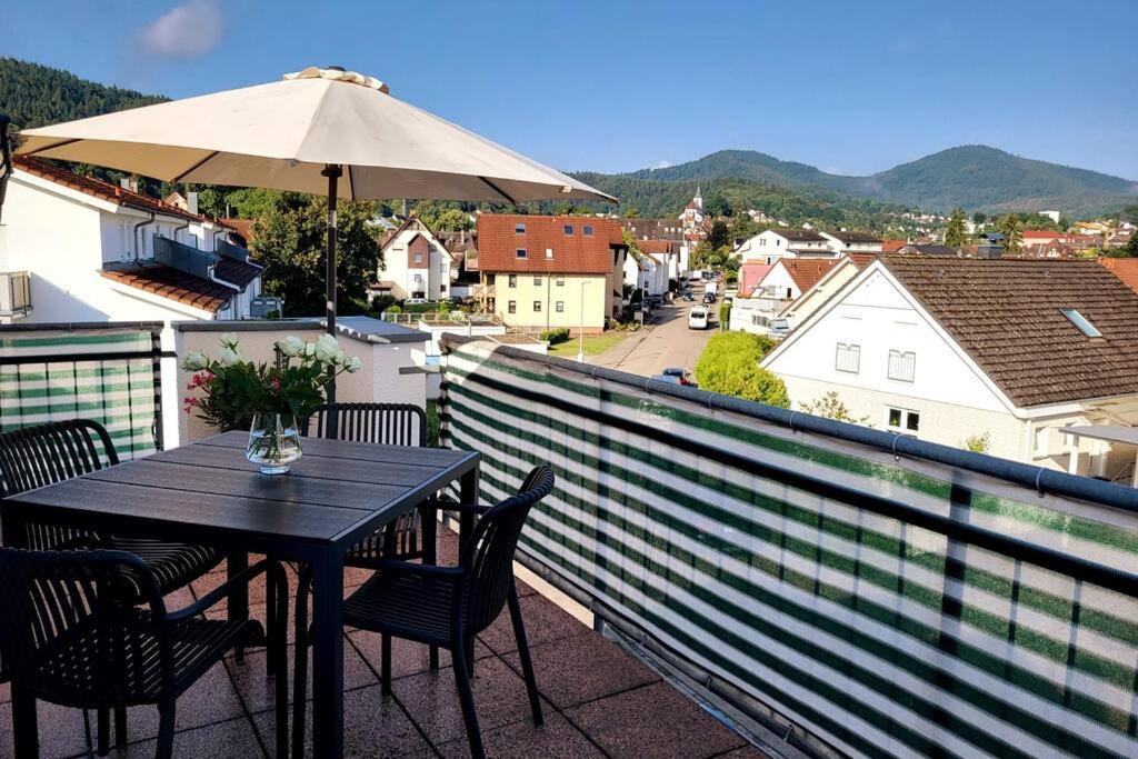 Ferienwohnung Merkurblick ゲルンスバッハ エクステリア 写真