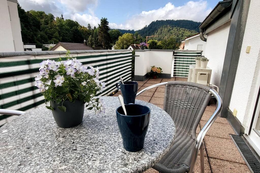 Ferienwohnung Merkurblick ゲルンスバッハ エクステリア 写真